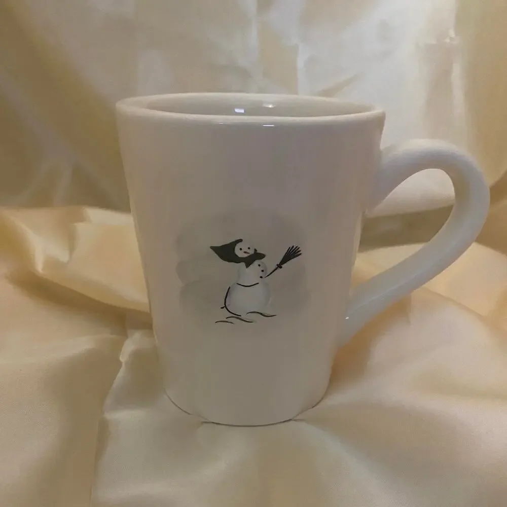 Snowman indented Coffee Mug William Sanoma